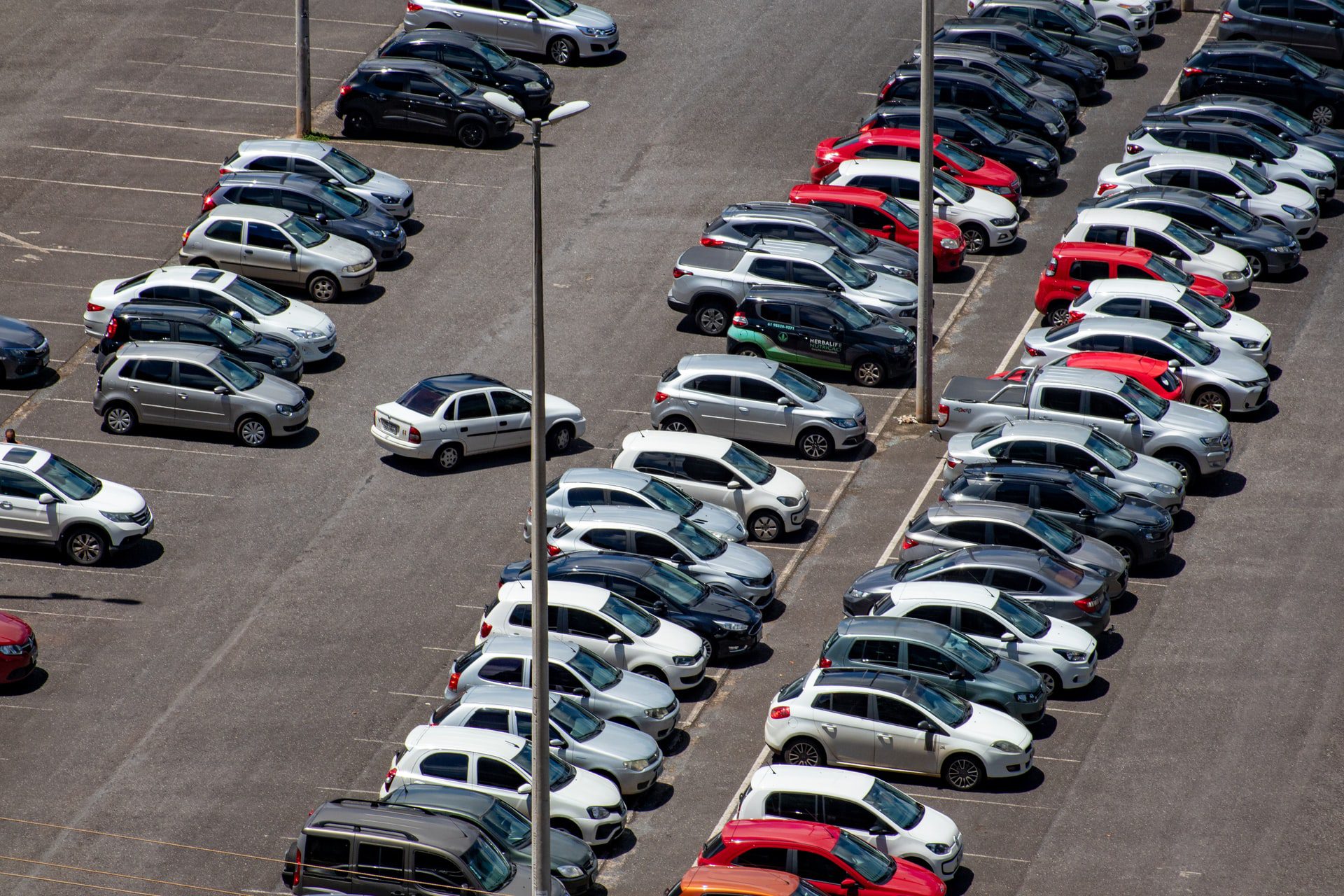 Collisions in Parking Lots and Parking Garages